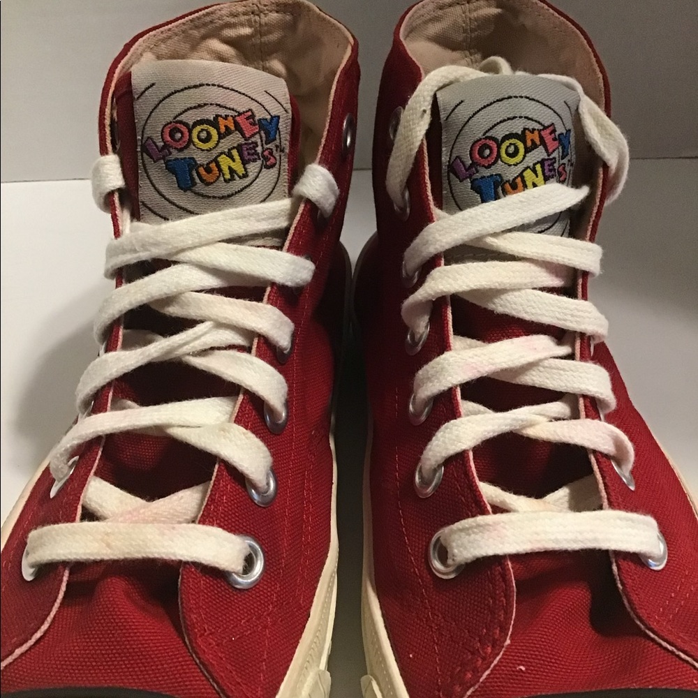 Keds Vintage (90’s) Canvas Tweety Bird High Top Sneakers - Picture 7 of 9